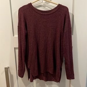 Super soft American Eagle maroon sweater size small